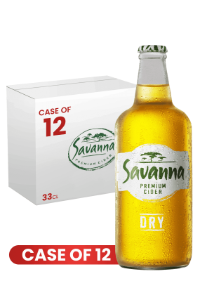 Savanna Dry Cider Btl 33 Cl X 12 Case