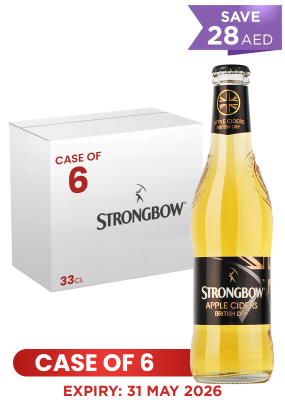 Strongbow Apple Ciders British Dry Bottle 33 Cl X 12 Case
