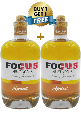 Focus Fruit Vodka Apricot 70 Cl (Buy 1 Get 1 Free)